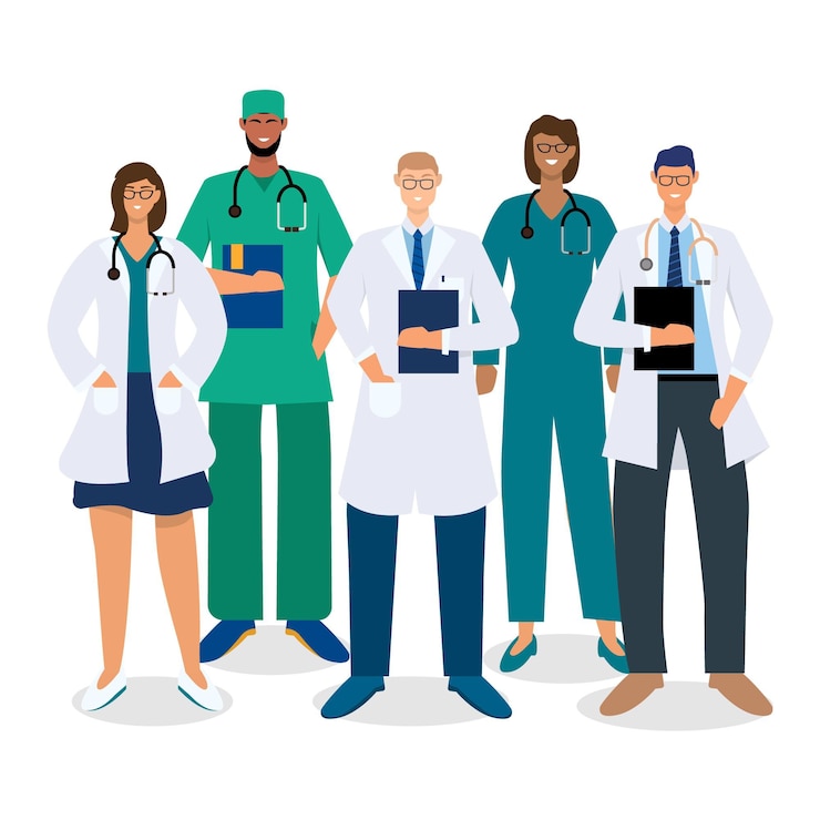 Vector Gratis health professional collection