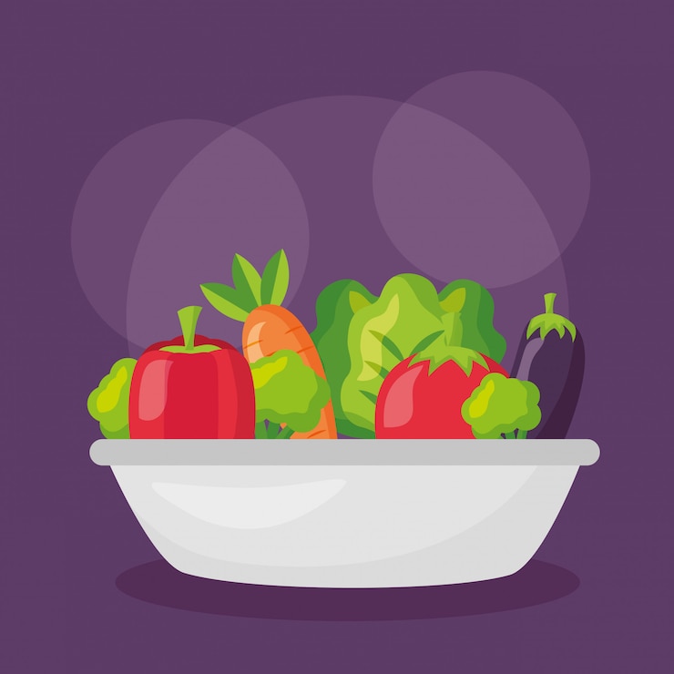 Vector Gratis healthy food fresh