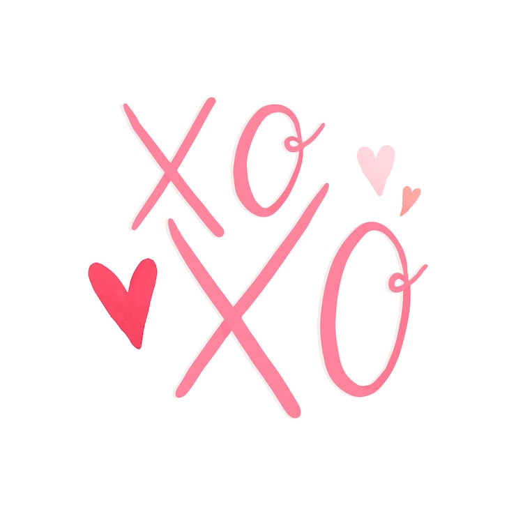 Vector Gratis hugs and kisses