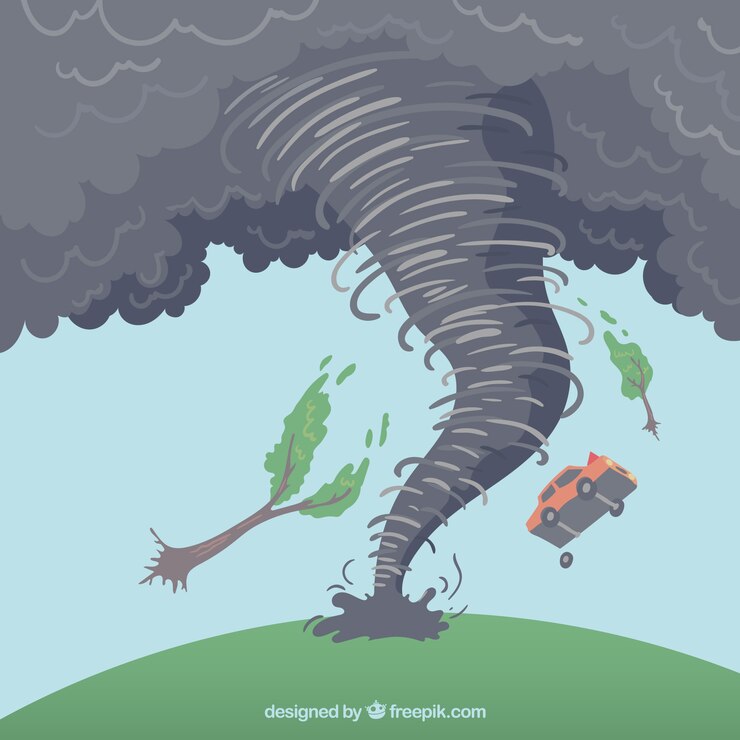 Vector Gratis hurricane design