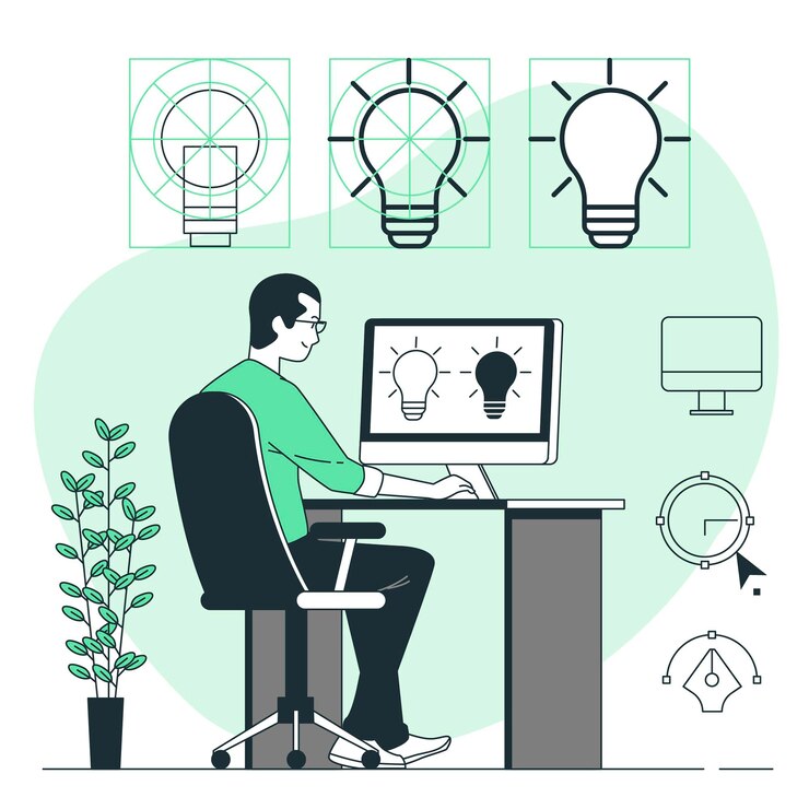 Vector Gratis icon design concept illustration