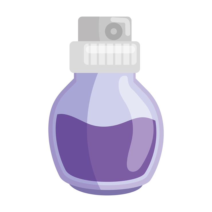 Vector Gratis ikon desain mockup botol kosmetik terisolasi