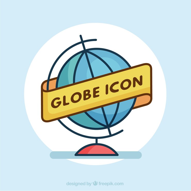 Vector Gratis ikon globe