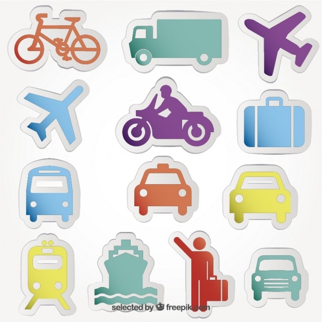 Vector Gratis ikon transportasi