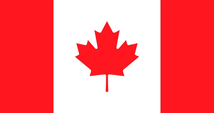 Vector Gratis illustration of canada flag