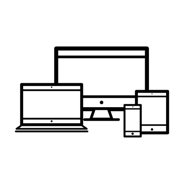 Vector Gratis illustration of digital devices collection
