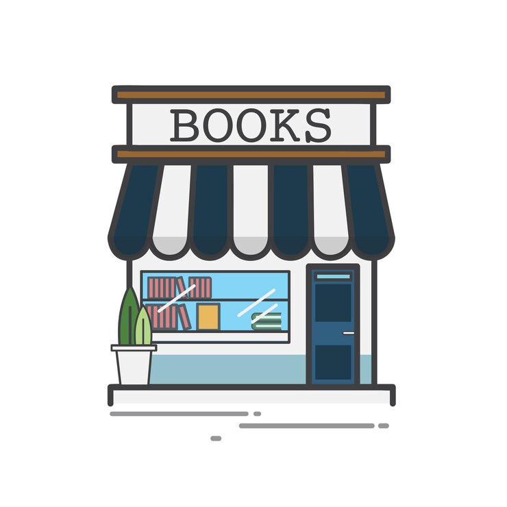 Vector Gratis illustration of library vector set