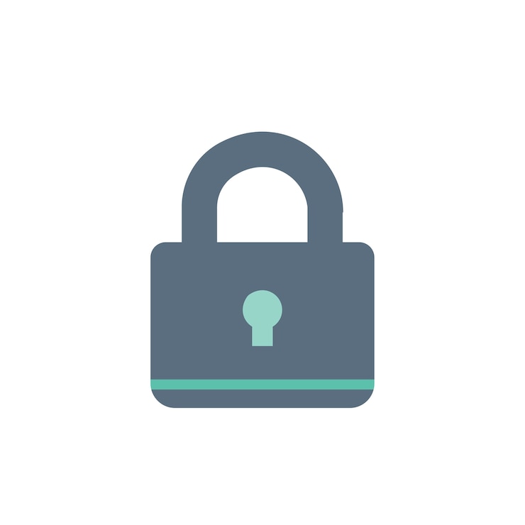 Vector Gratis illustration of lock icon