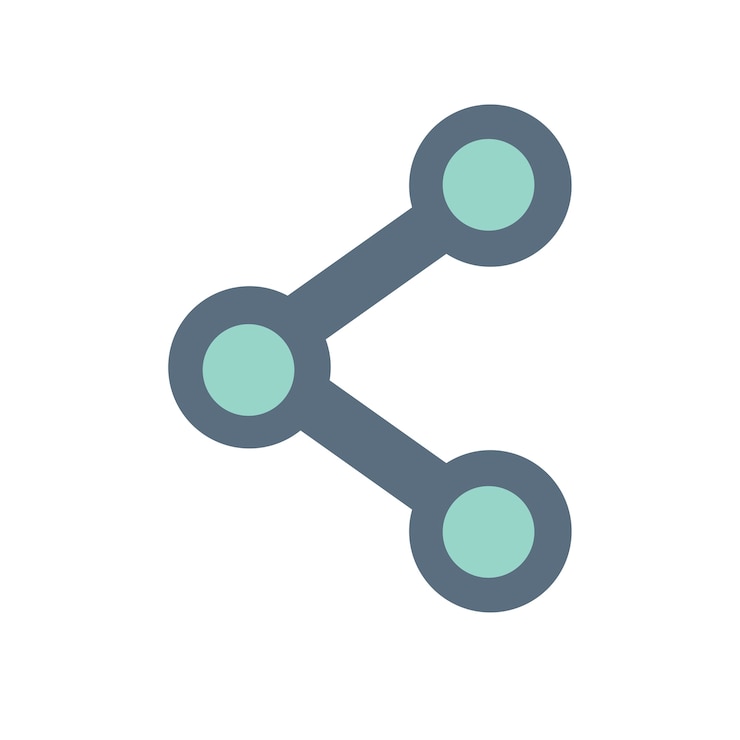 Vector Gratis illustration of share icon