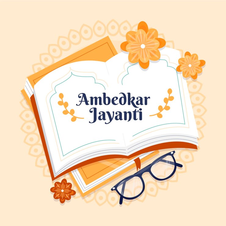Vector Gratis ilustrasi ambedkar jayanti yang digambar tangan
