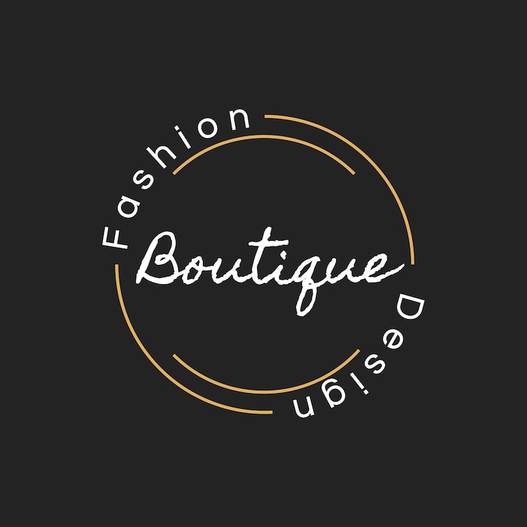 Vector Gratis ilustrasi banner stempel logo toko butik