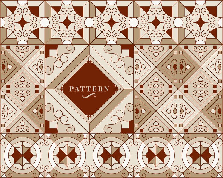 Vector Gratis ilustrasi bingkai ornamen vintage yang berkembang