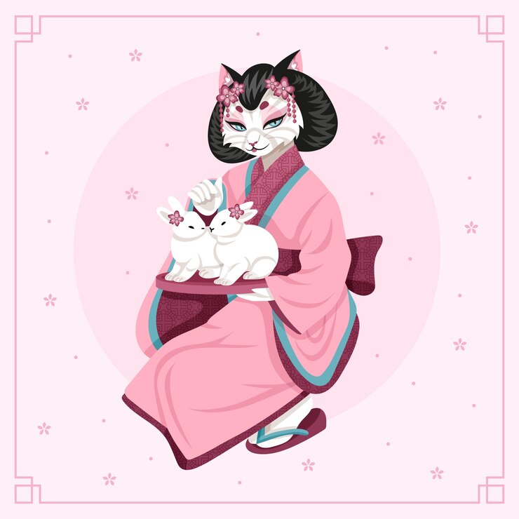 Vector Gratis ilustrasi digambar tangan tentang kehidupan dengan hewan peliharaan