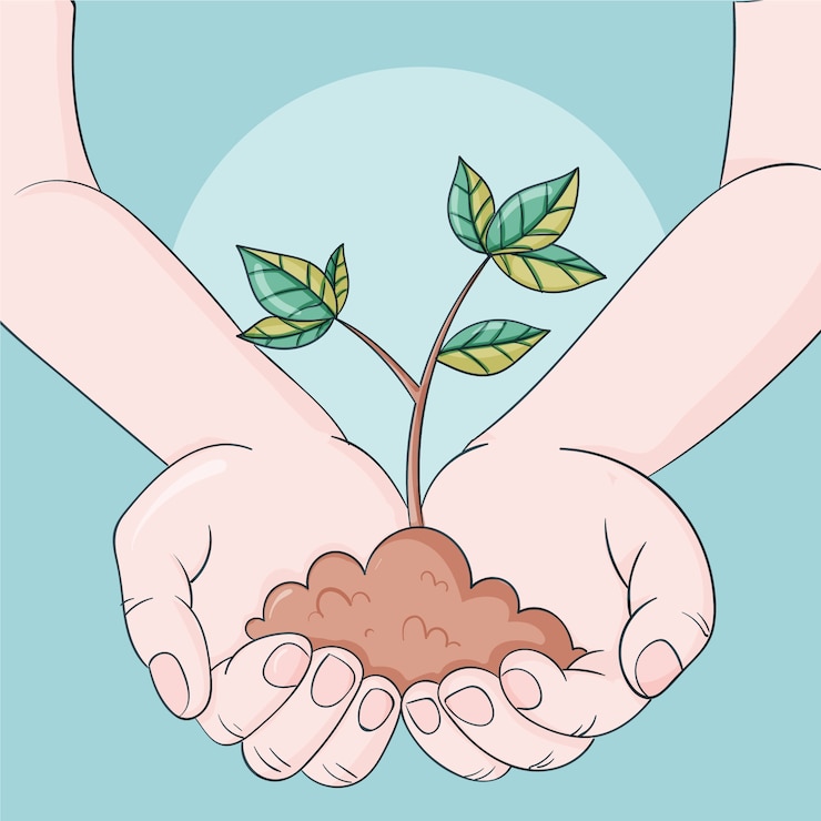 Vector Gratis ilustrasi hari arbor yang digambar tangan