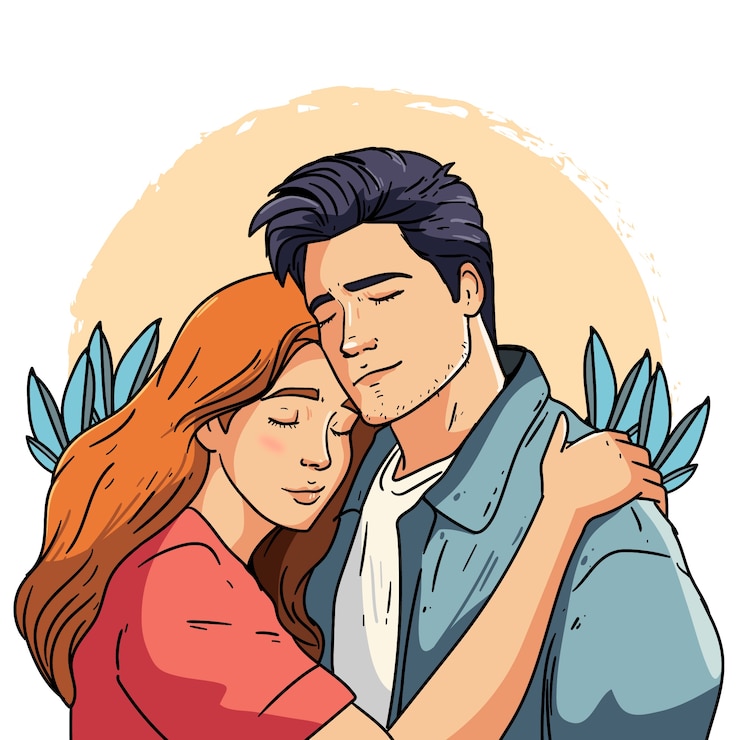 Vector Gratis ilustrasi hari peluk digambar tangan
