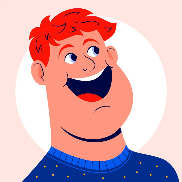 Vector Gratis ilustrasi karikatur digambar tangan