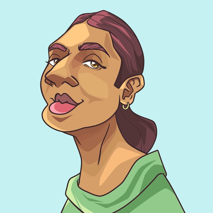 Vector Gratis ilustrasi karikatur digambar tangan
