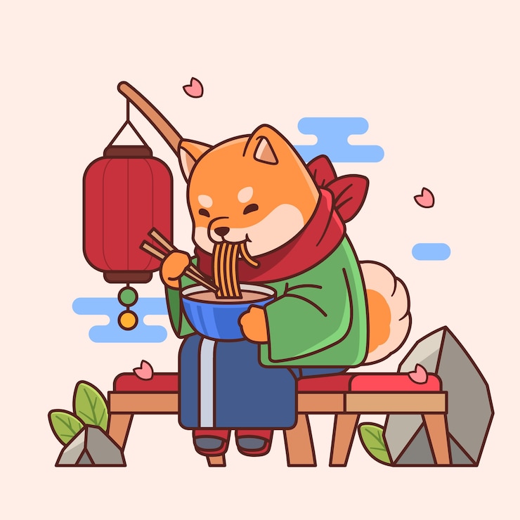 Vector Gratis ilustrasi kawaii digambar tangan
