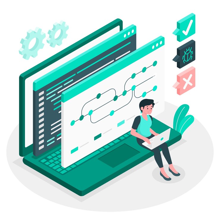 Vector Gratis ilustrasi konsep kontrol versi