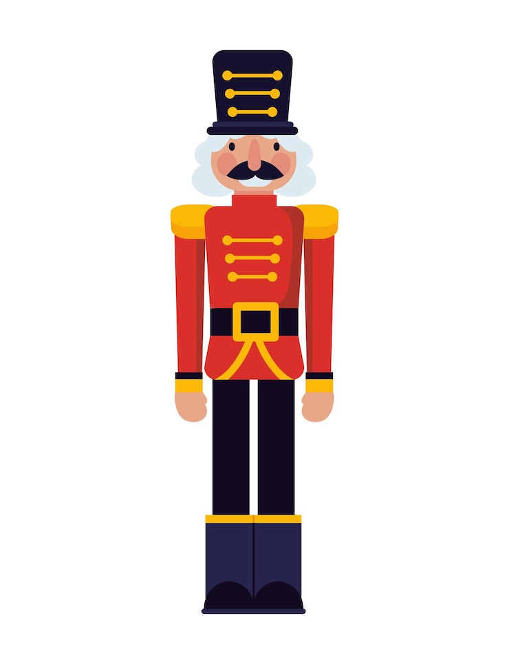 Vector Gratis ilustrasi manusia kue jahe karakter natal terisolasi