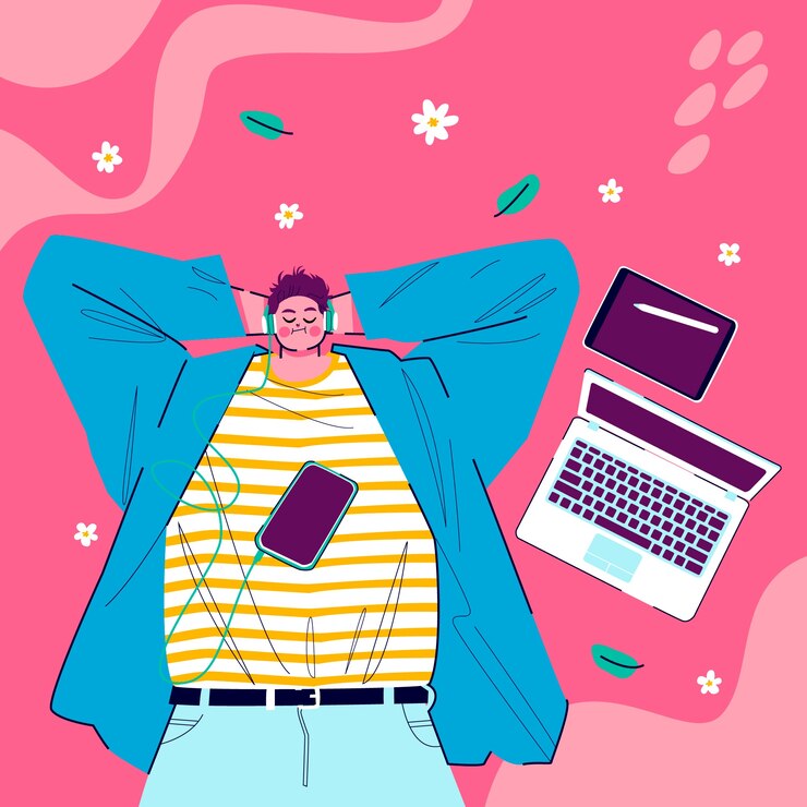 Vector Gratis ilustrasi penduduk asli digital desain datar