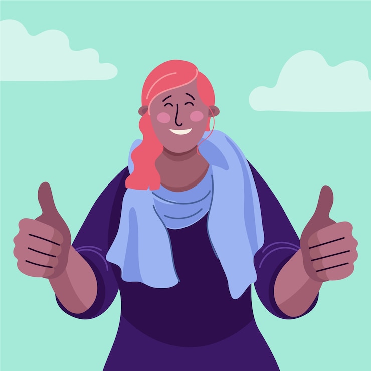 Vector Gratis ilustrasi pujian desain datar