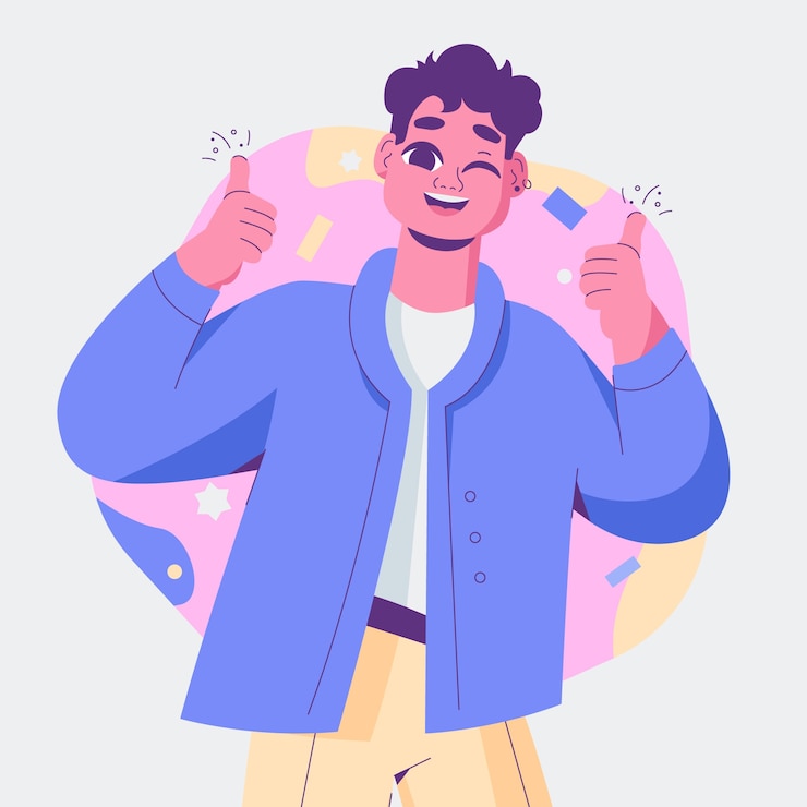 Vector Gratis ilustrasi pujian digambar tangan