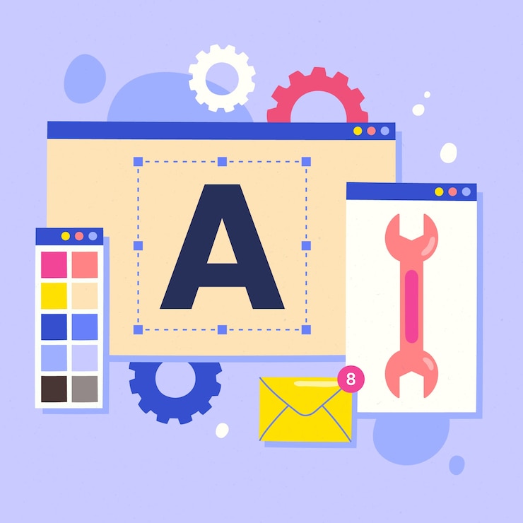 Vector Gratis ilustrasi rebranding desain datar