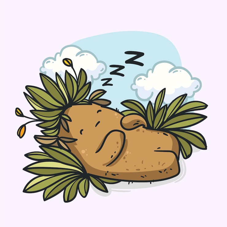 Vector Gratis ilustrasi tanaman frailejon desain datar