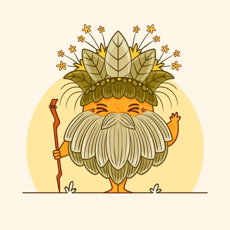 Vector Gratis ilustrasi tanaman frailejon digambar tangan