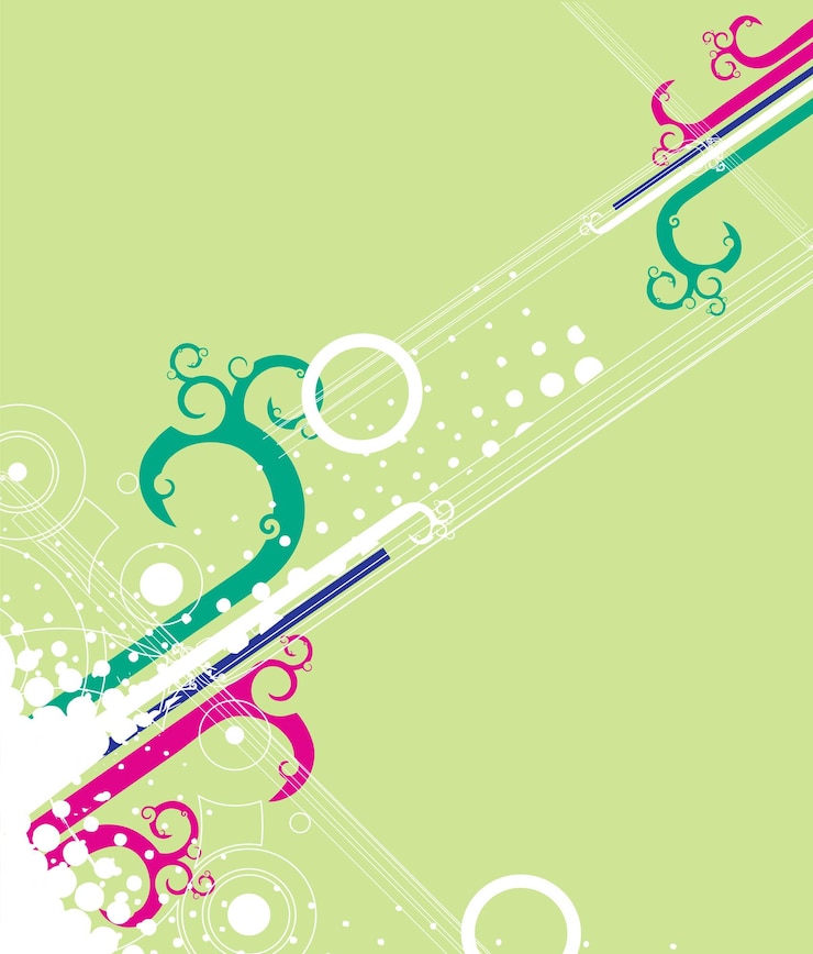 Vector Gratis ilustrasi vektor latar belakang banner web floral abstrak
