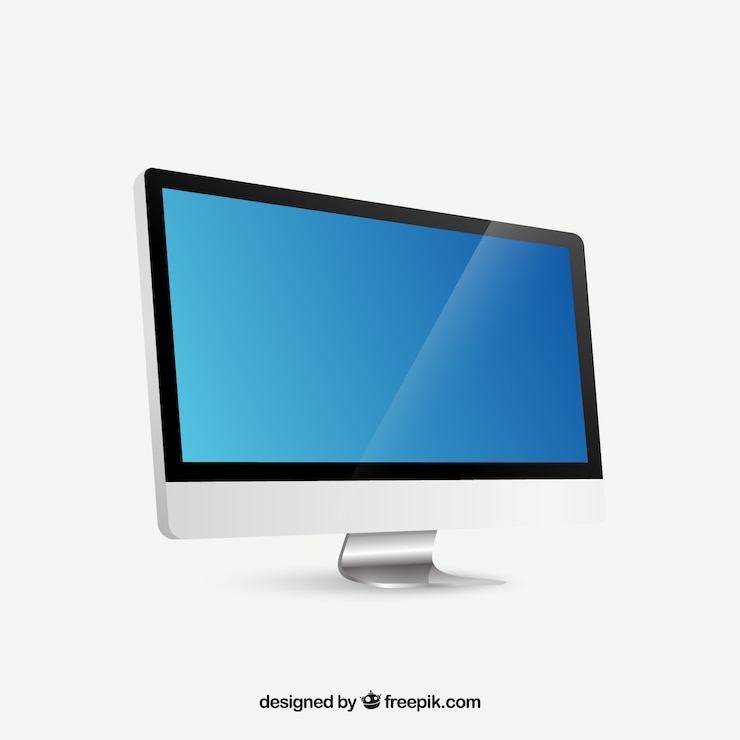 Vector Gratis imac realistis