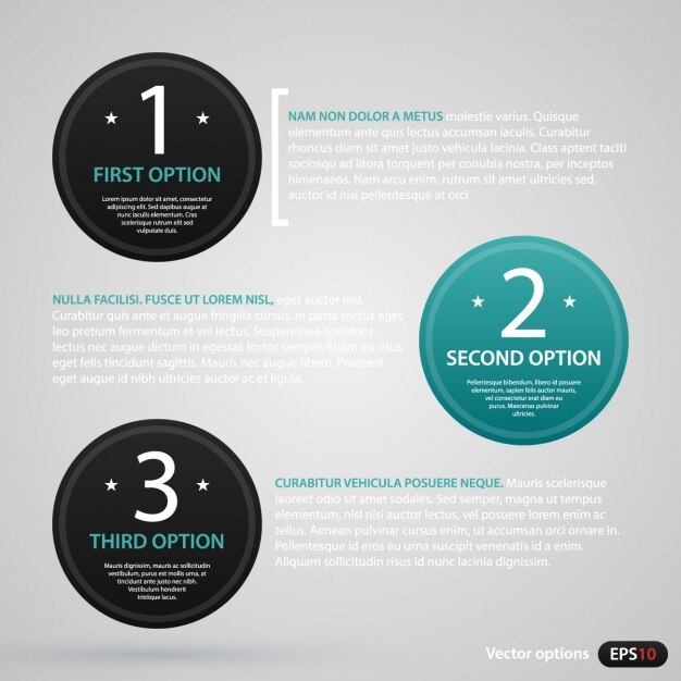 Vector Gratis infographic template design
