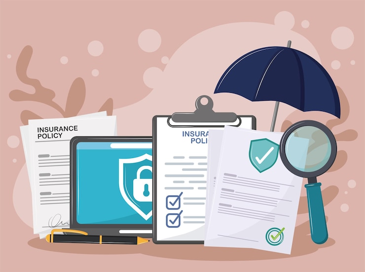 Vector Gratis insurance policies, protection and safety