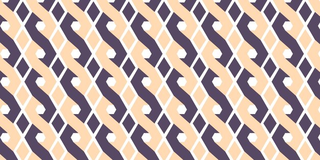 Interlaced Geometric Textile Design