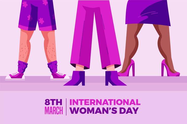 Vector Gratis international women day illustration