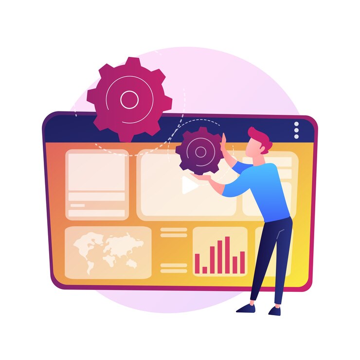 Vector Gratis internet advertising analytics. seo, marketing, reports infographics. digital promotion, social media networks advert. video content promo.  