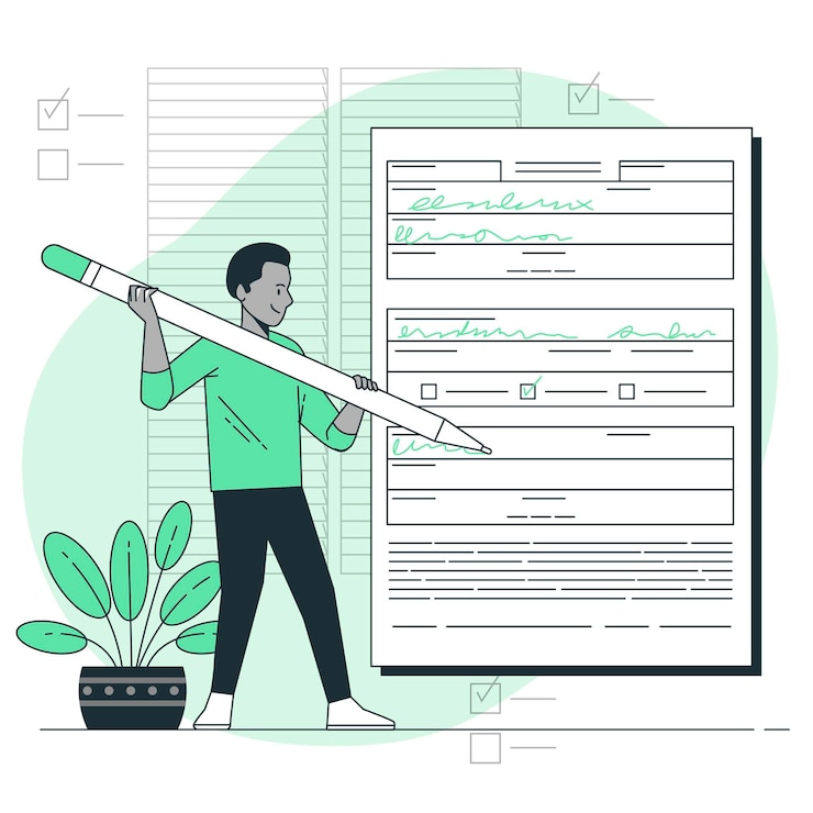 Vector Gratis isi ilustrasi konsep