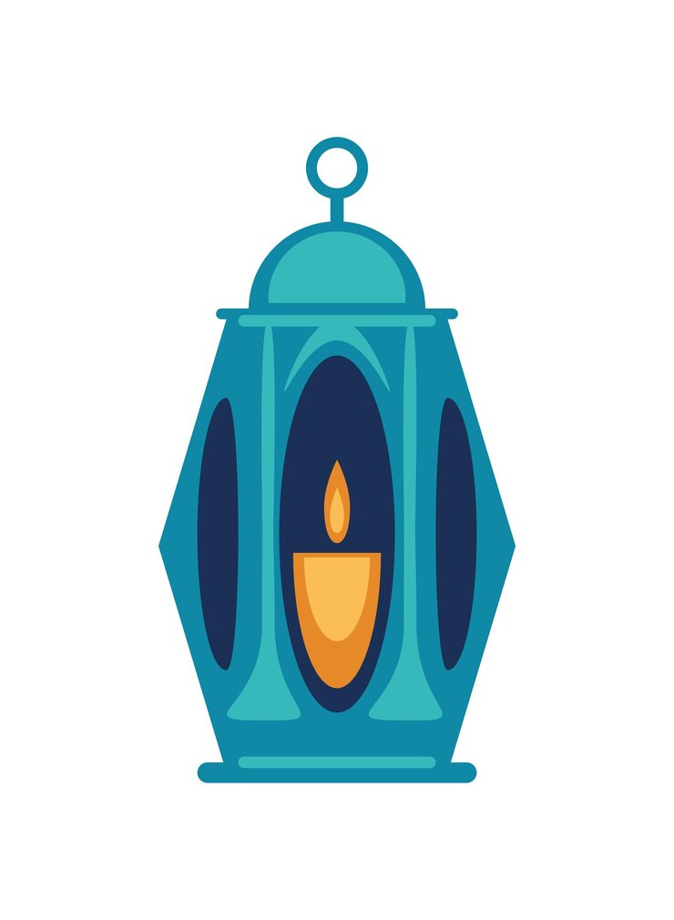 Vector Gratis isra miraj lamp light