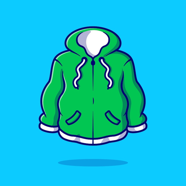Vector Gratis jacket cartoon vector icon illustration. fashion object icon concept isolated premium vector. flat cartoon style
