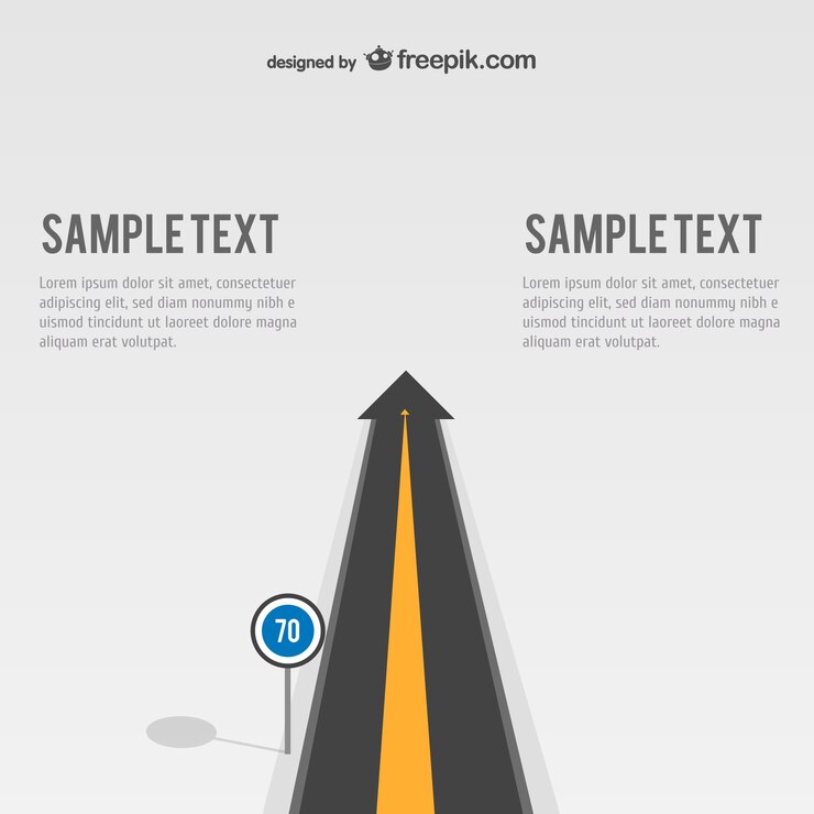 Vector Gratis jalan panah
