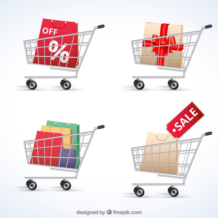 Vector Gratis keranjang belanja