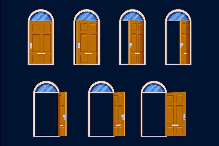 Vector Gratis koleksi elemen bingkai animasi yang digambar tangan