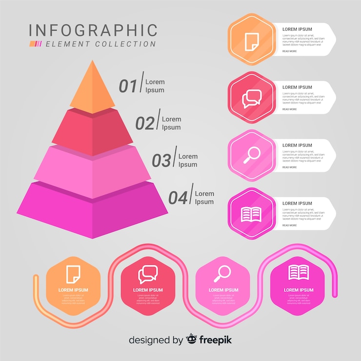 Vector Gratis koleksi elemen infografis