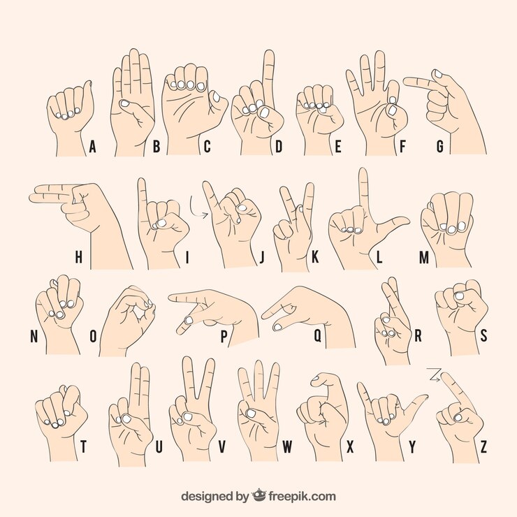 Vector Gratis koleksi gestur tangan