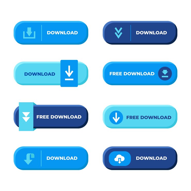 Vector Gratis koleksi label unduhan gratis desain datar