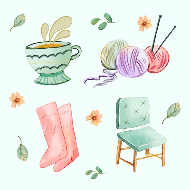 Vector Gratis koleksi lagom digambar tangan