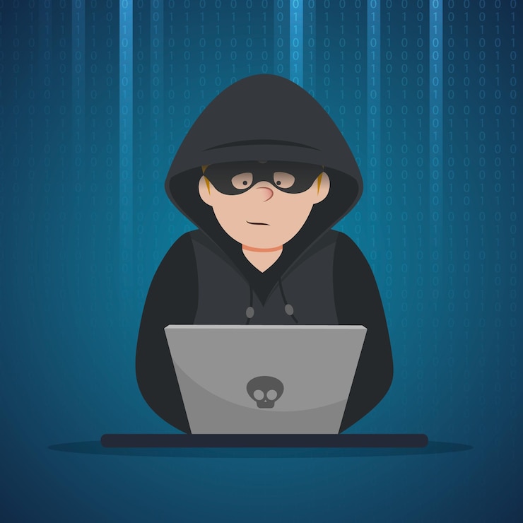 Vector Gratis konsep aktivitas peretas