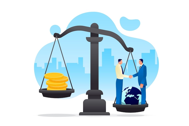 Vector Gratis konsep etika bisnis