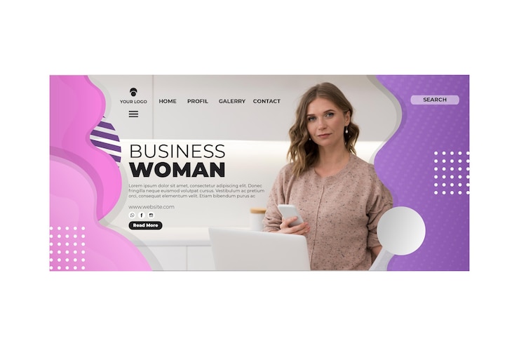 Vector Gratis konsep halaman arahan